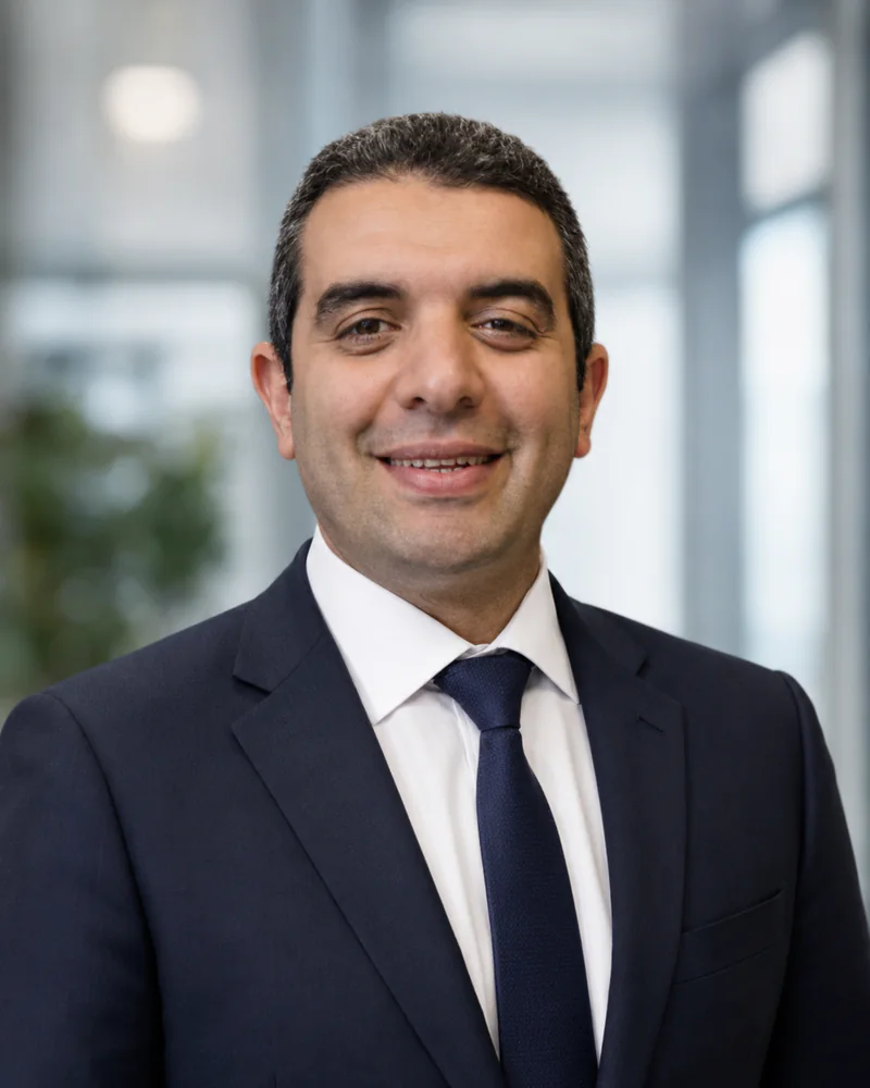 Portrait of Mohamed Kheiri, Head of Legal, Compliance, Governance and Risk Management