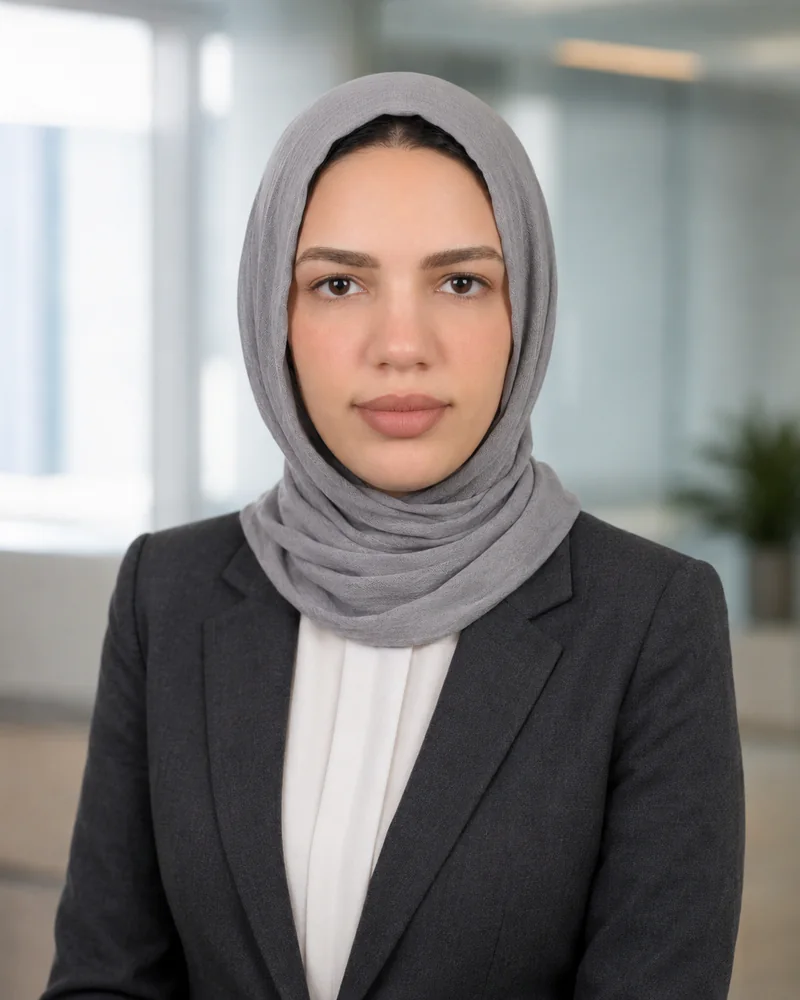 Portrait of Salma Darag, Head of Customer Experience